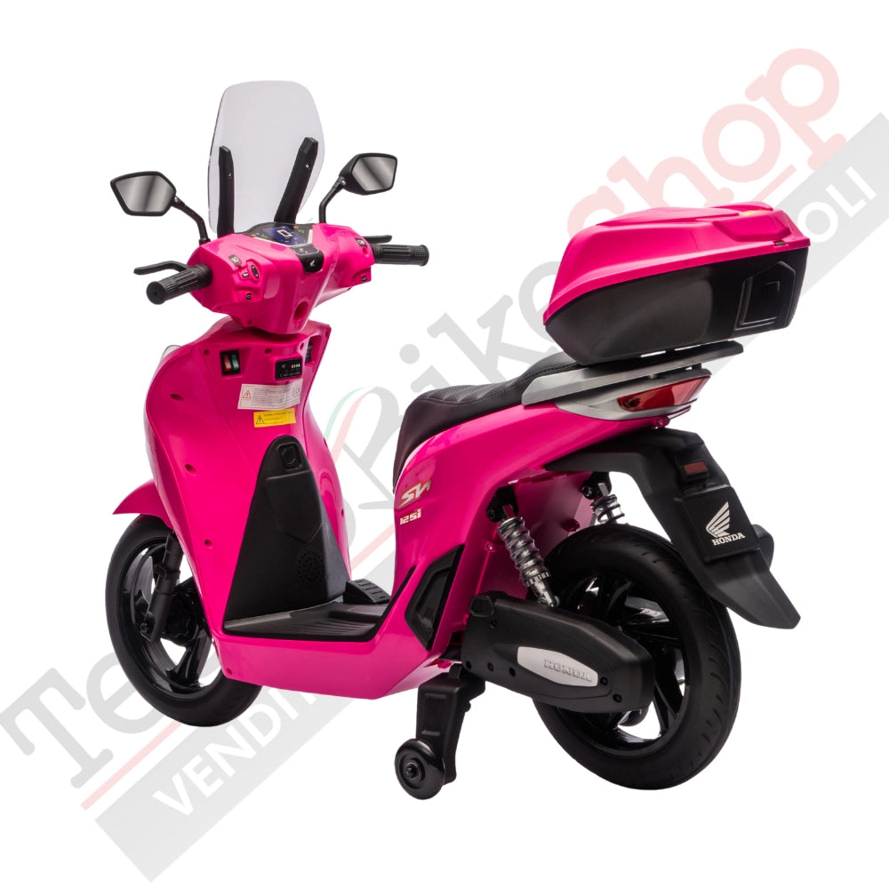 Moto Elettrica per Bambini Honda SH125 -Rosa
