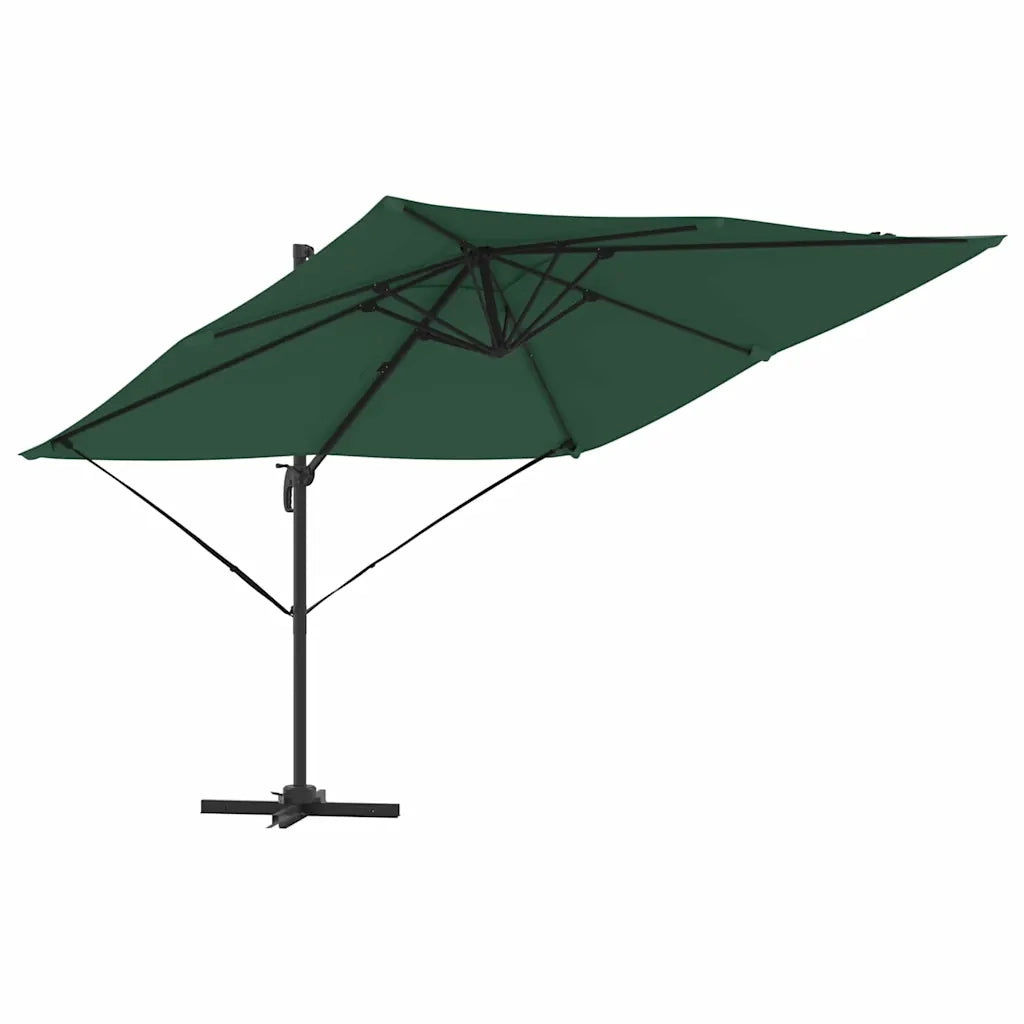 Parasol Roma Verde 286 x 284 x 265 cm Alluminio e Poliestere 42003336