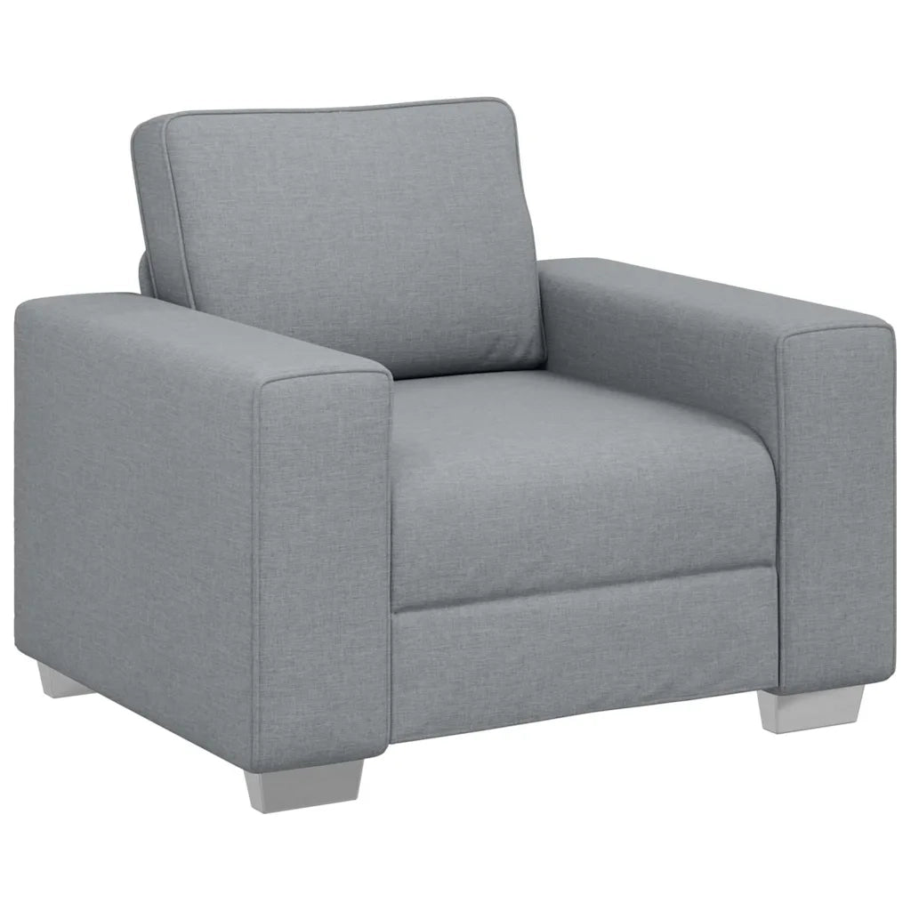 Divano-Sofa-Divanetto Grigio chiaro 100 x 77 x 82 cm Tessuto