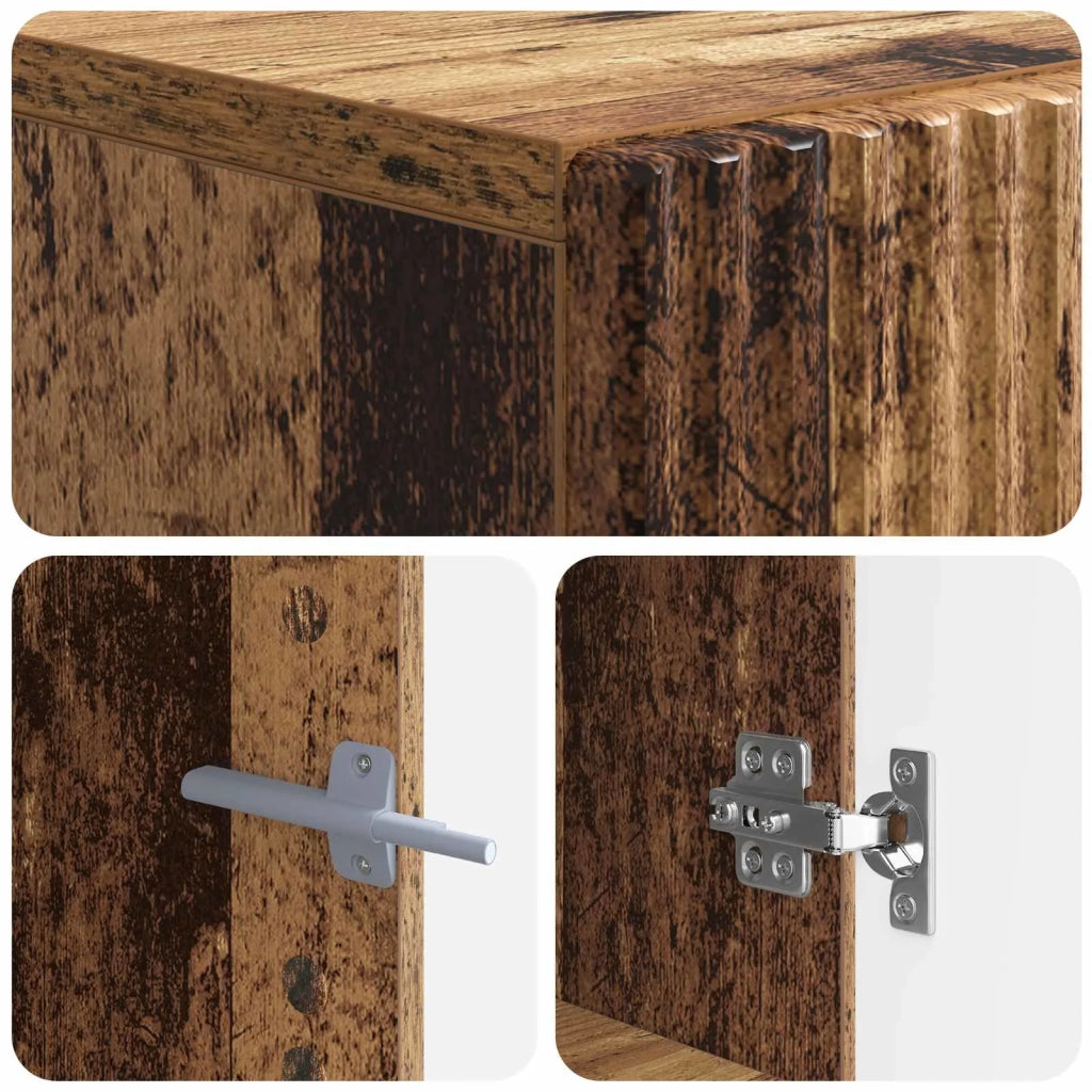 Mobile TV LED Legno antico Legno ingegnerizzato 896693