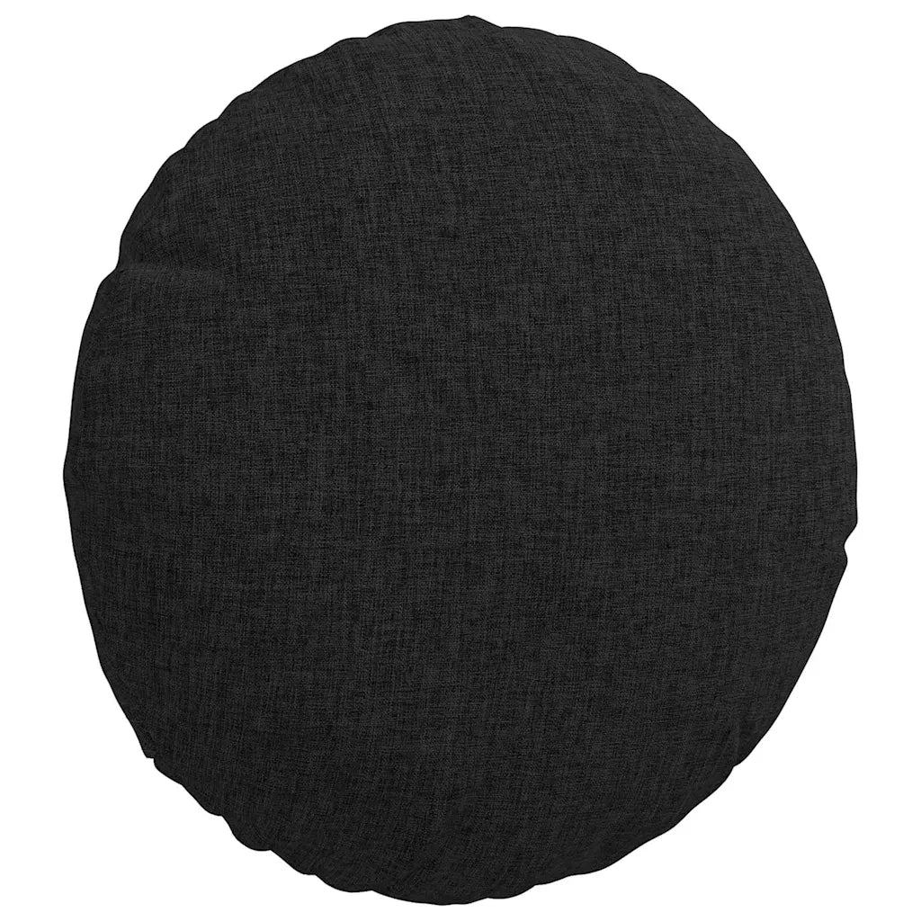 Cuscini per Seduta 2 pz | Cuscini per sedie Nero ?30 x 13 cm Tessuto