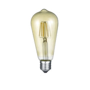 Lampadina LED E27 6W ambra ovale 420 lm Trio