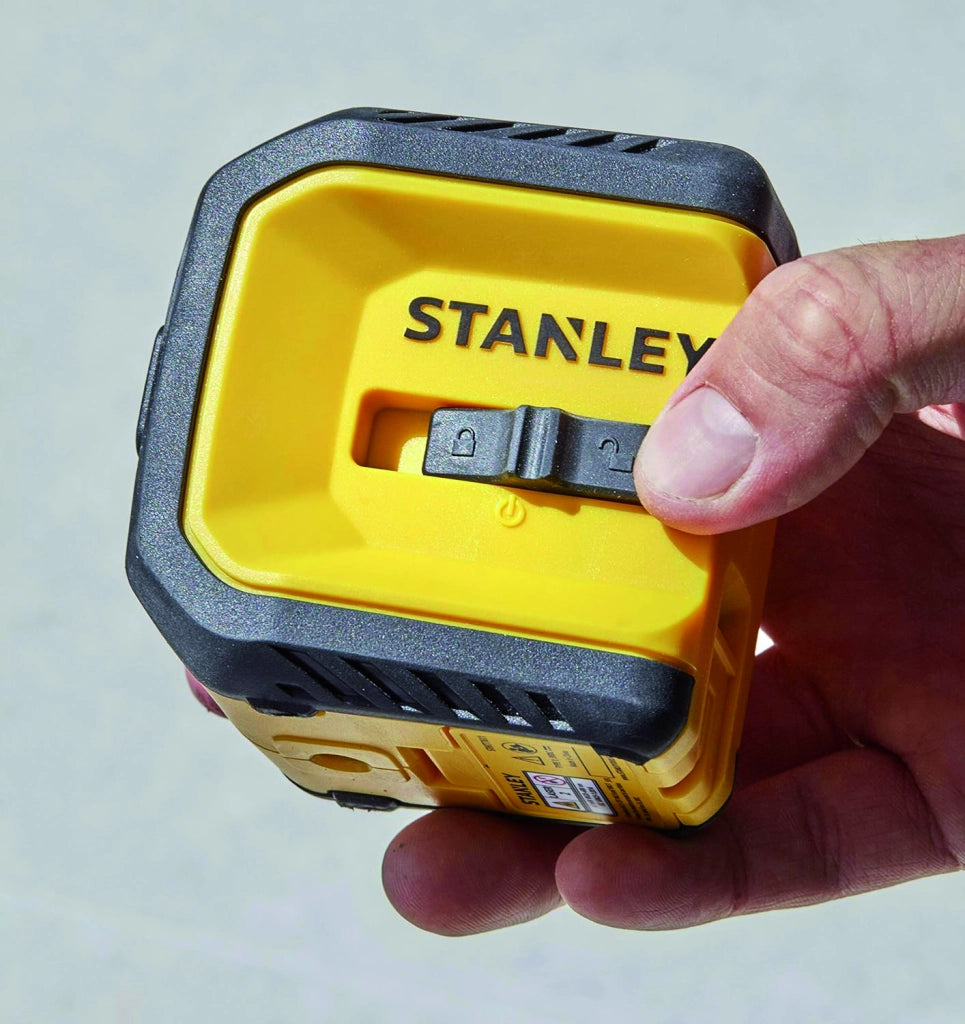 Stanley LIVELLA LASER A CROCE RAGGIO ROSSO