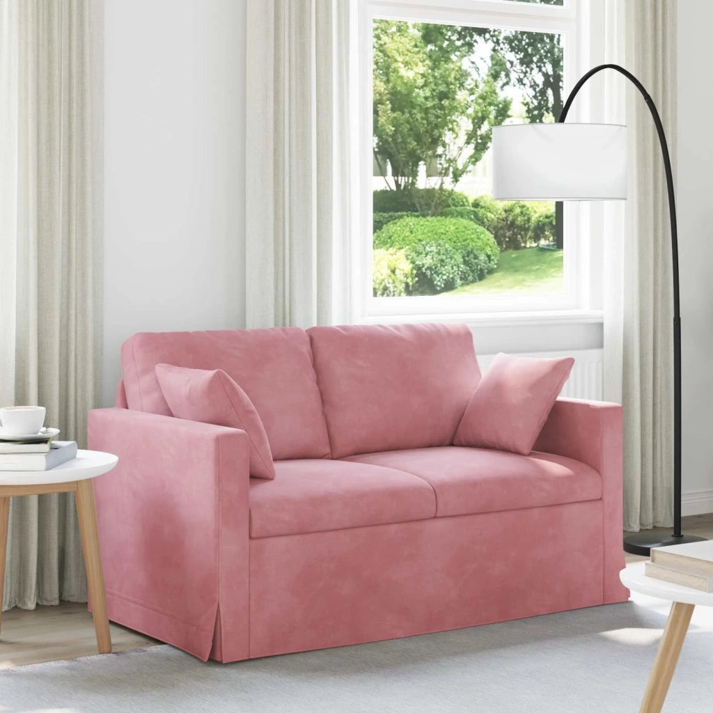 Divano Rosa 138 x 78 x 80 cm Velluto 42024417