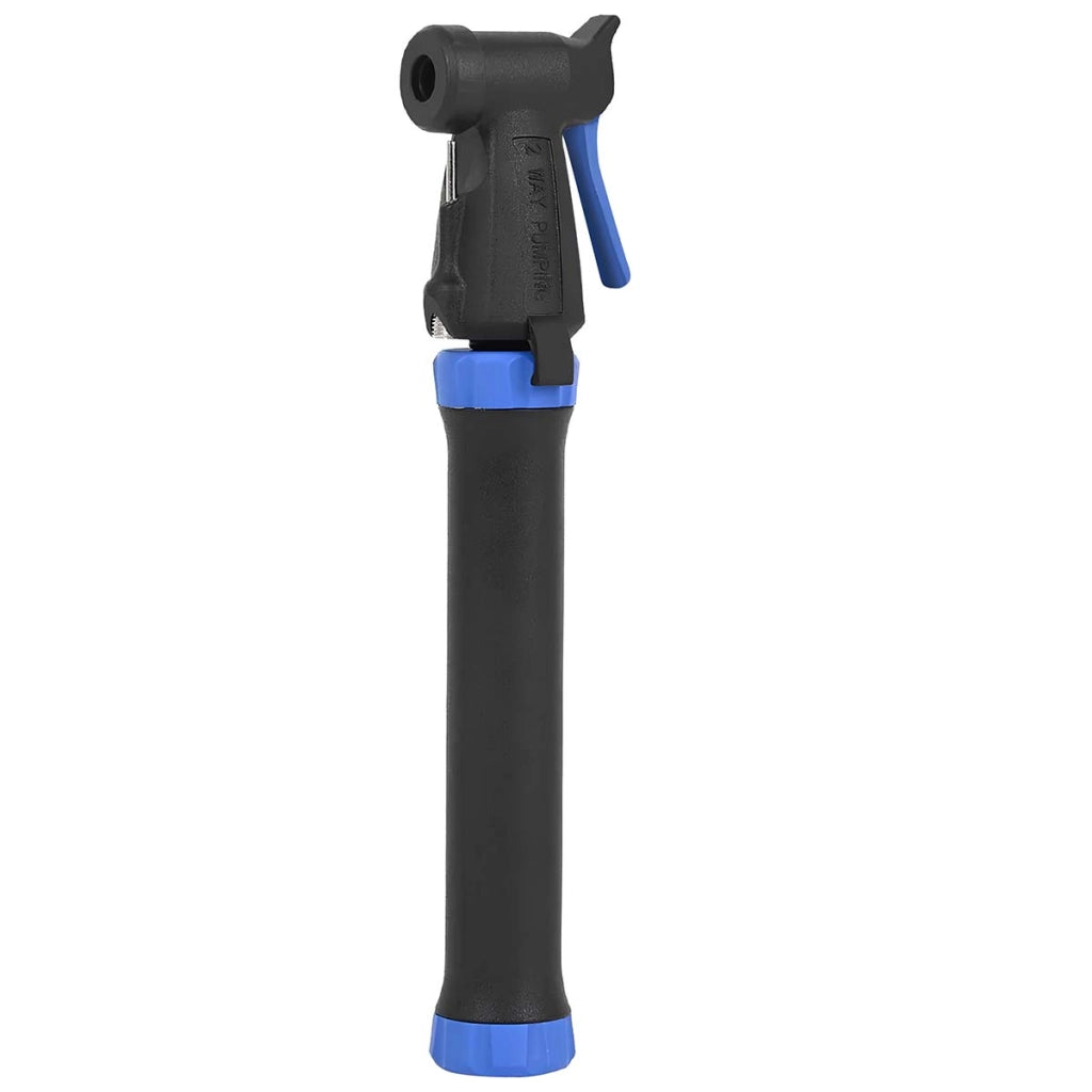 Mini pompa d'aria manuale da 20 cm portatile, versatile e pratica Nero Avizar