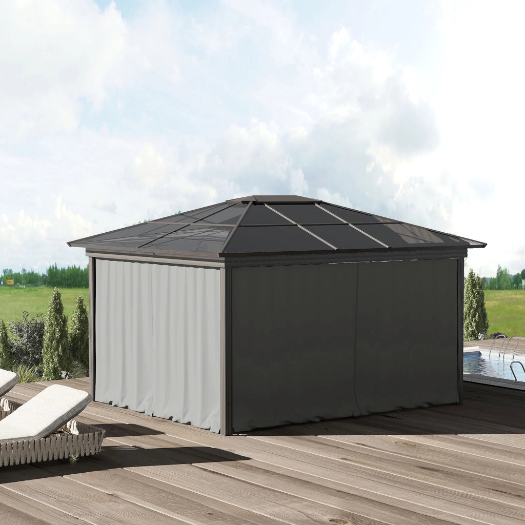 Pareti Pergola 4 Pz ¨C Minimal ¨C Grigio 302x205 cm