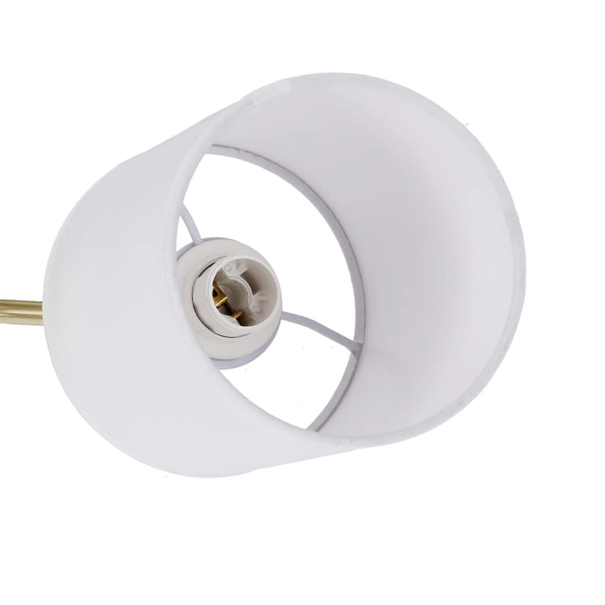 Applique Candellux YAN 21-45386 ottone bianca E14 1 luce
