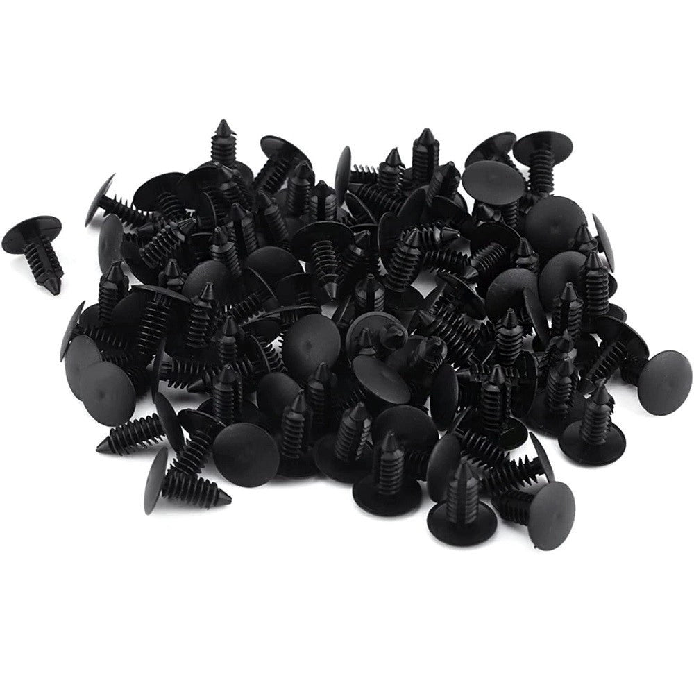 Trade Shop - Kit 40pz Clip Per Parafango In Plastica Rivetti Paraurti Viti Di Fissaggio Auto -