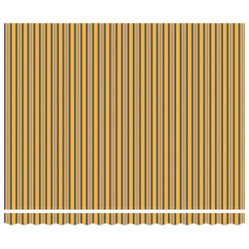 Tenda Retrattile Multicolore 400 × 300 cm Tessuto e Metallo 3330587