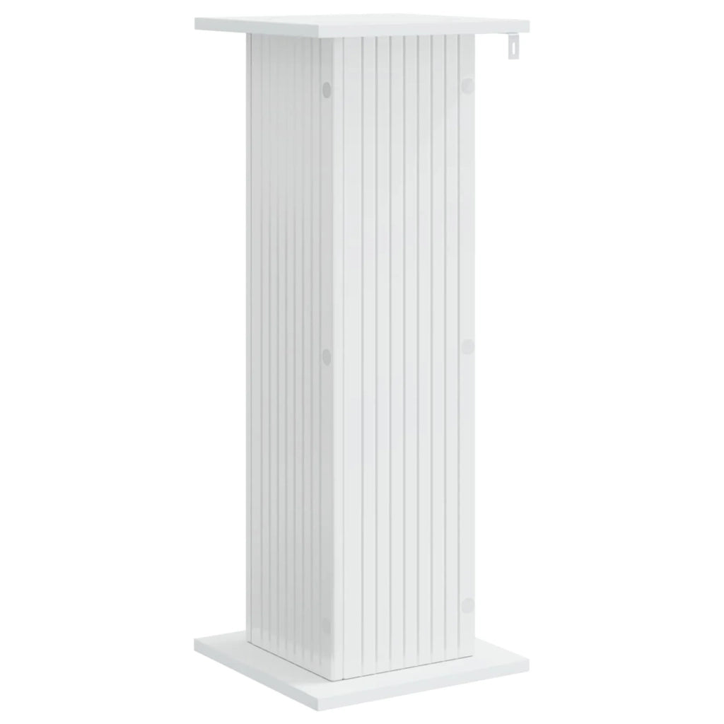 Supporto per piante Bianco Lucido 30,5 x 30 x 80,5 cm 899770