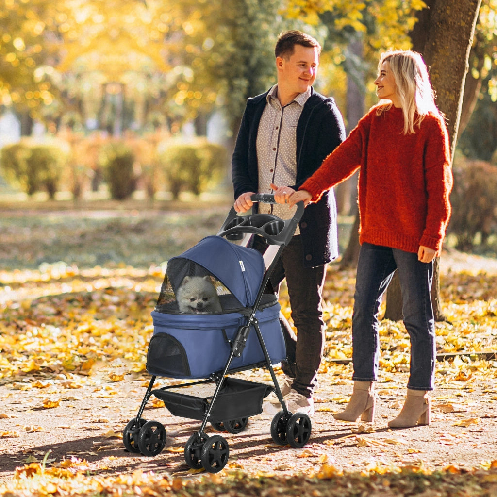 Carrello per Cani ¨C zephmum ¨C 67x45x96 cm Azul