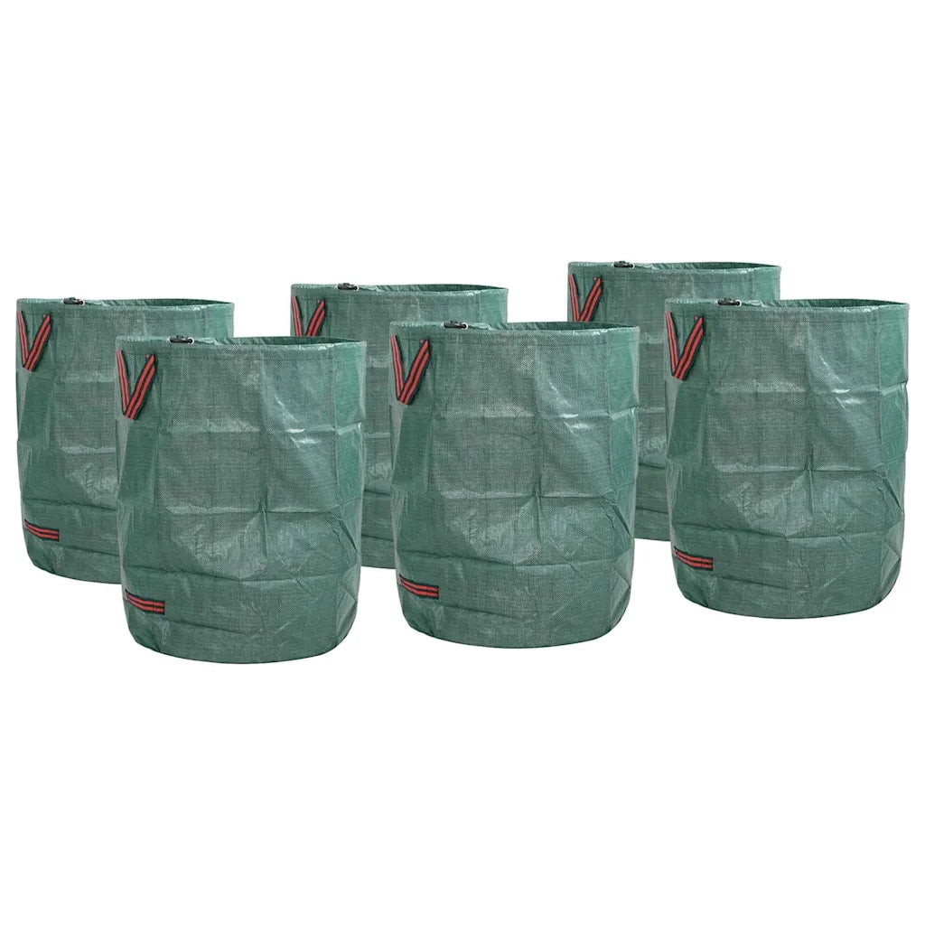 Sacchi per Rifiuti da Giardino 12 pcs Verde 66 x 66 x 83,5 cm 42008107