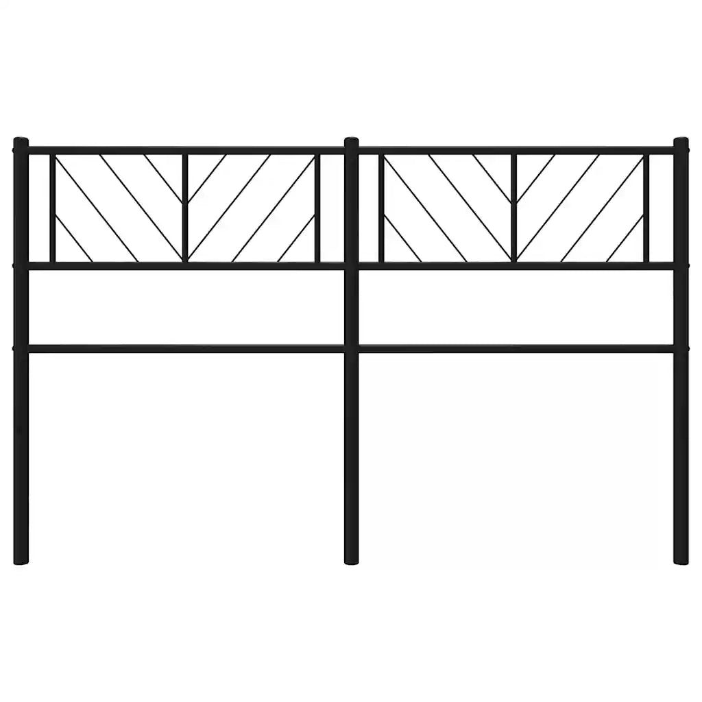 Testiera di Ricambio in Metallo Nero 135 cm 372211