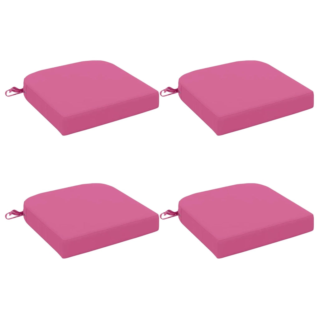 Cuscini per sedile a 4 pezzi SOEST 4 pcs 100% Poliestere Rosa 945272