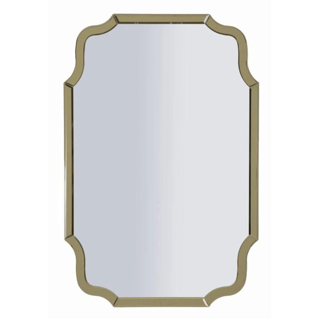 Specchio con Cornice Classico 11, Oro, MDF, 90x60x1 cm