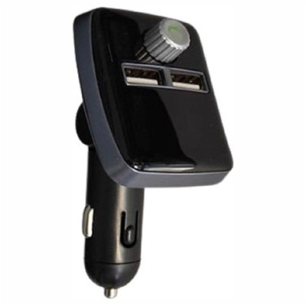 Trade Shop - Trasmettitore Fm Auto Bluetooth Q-b67 Vivavoce Lettore Mp3 Caricatore Usb Doppio -