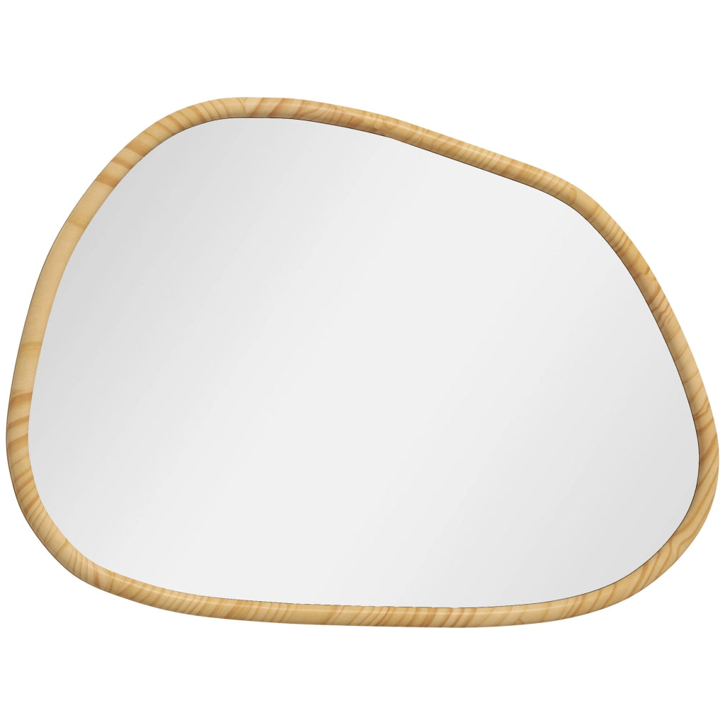 Specchio ¨C zephmum ¨C Legno Naturale 80x60x2,1