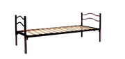 Letto singolo modello 553 cm 82x203x73h Antracite
