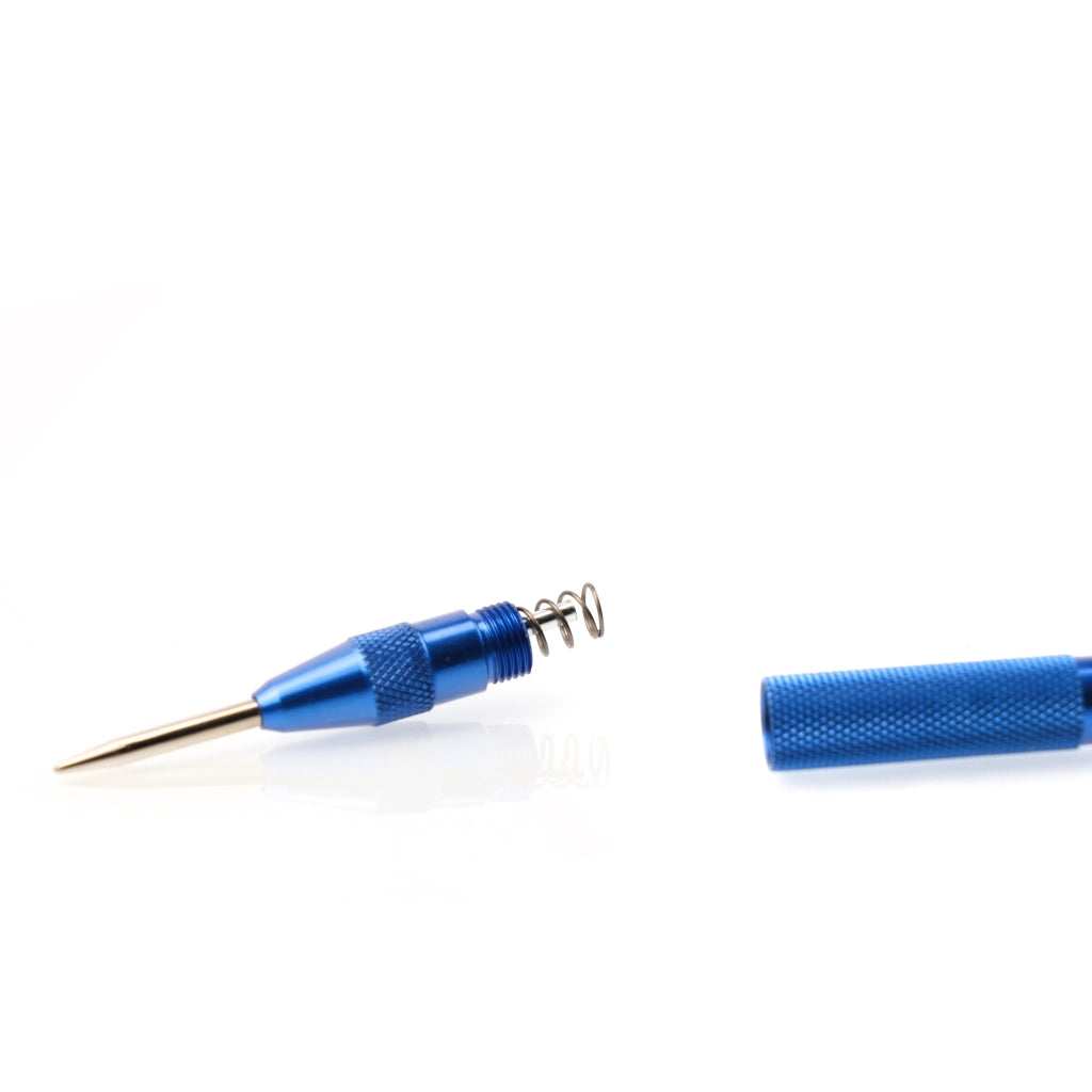 Puntatore Automatico Regolabile – Precisione e Durata | Acciaio HSS, Ø 12,7 mm, Lunghezza 127 mm