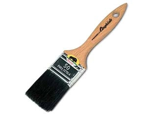 PENNELLESSA SETOLA NERA SERIE 543- - mm.30 - 12 pezzi CINGHIALE