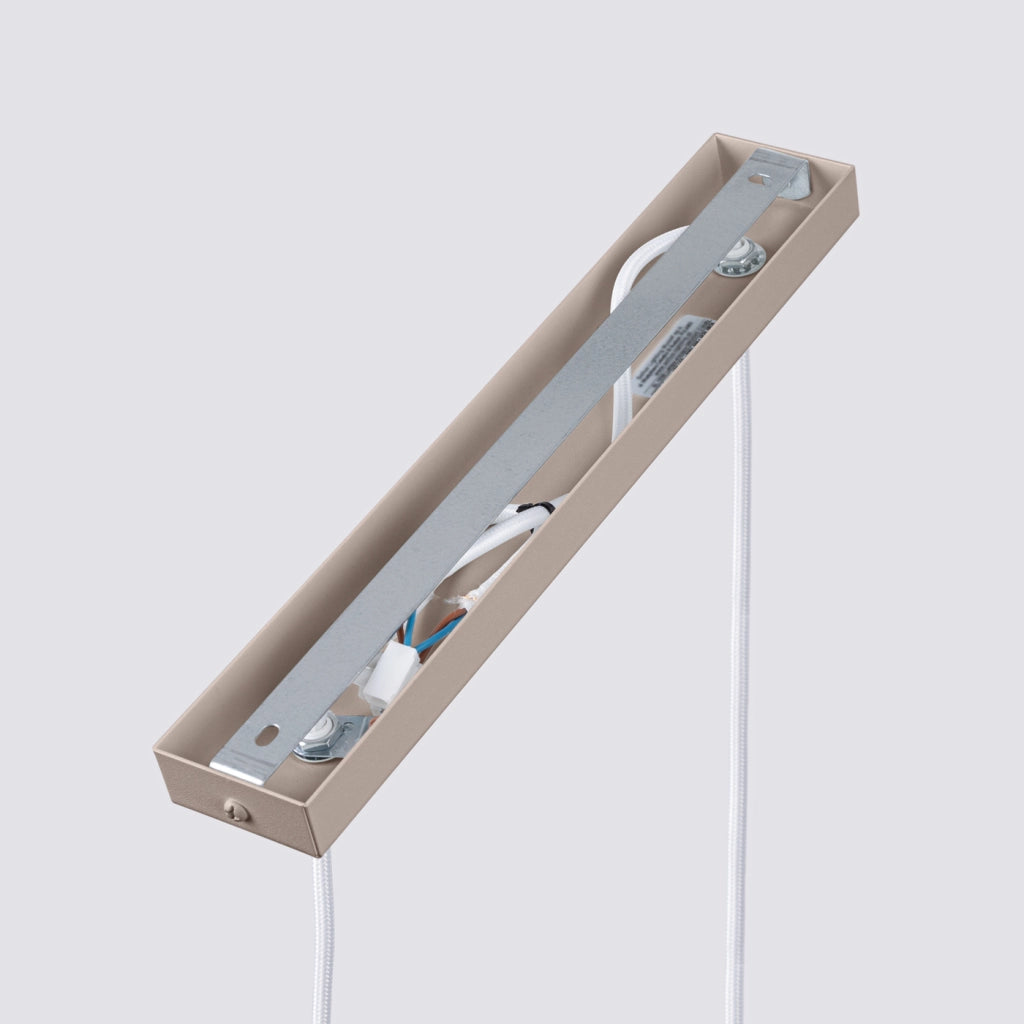 Lampada a sospensione KARBON 2 taupe