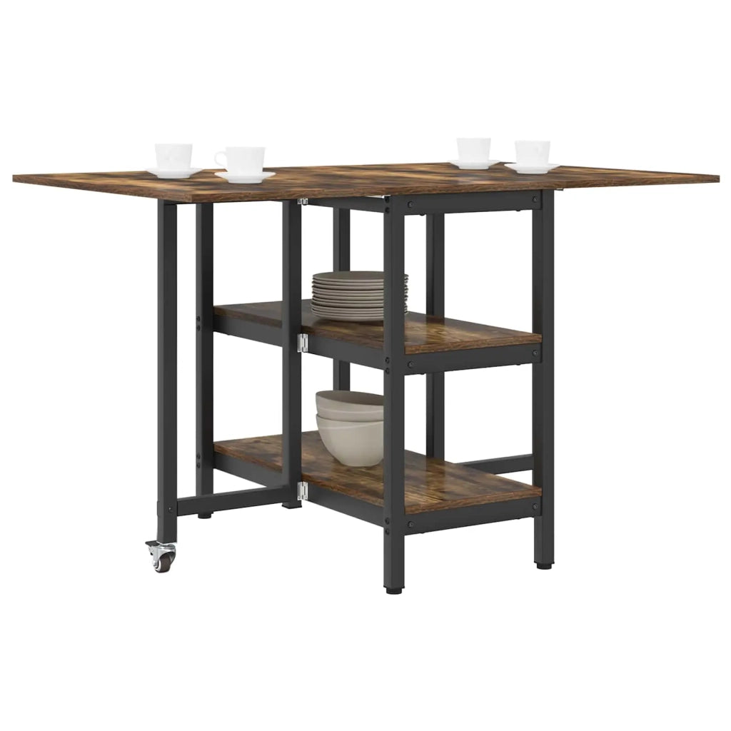 Tavolo da Pranzo | Tavolo da cucina 122 x 80 x 76,5 cm Legno ingegnerizzato