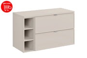 Set mobili bagno 100 cm con piano Bella Cashmere 100 cm