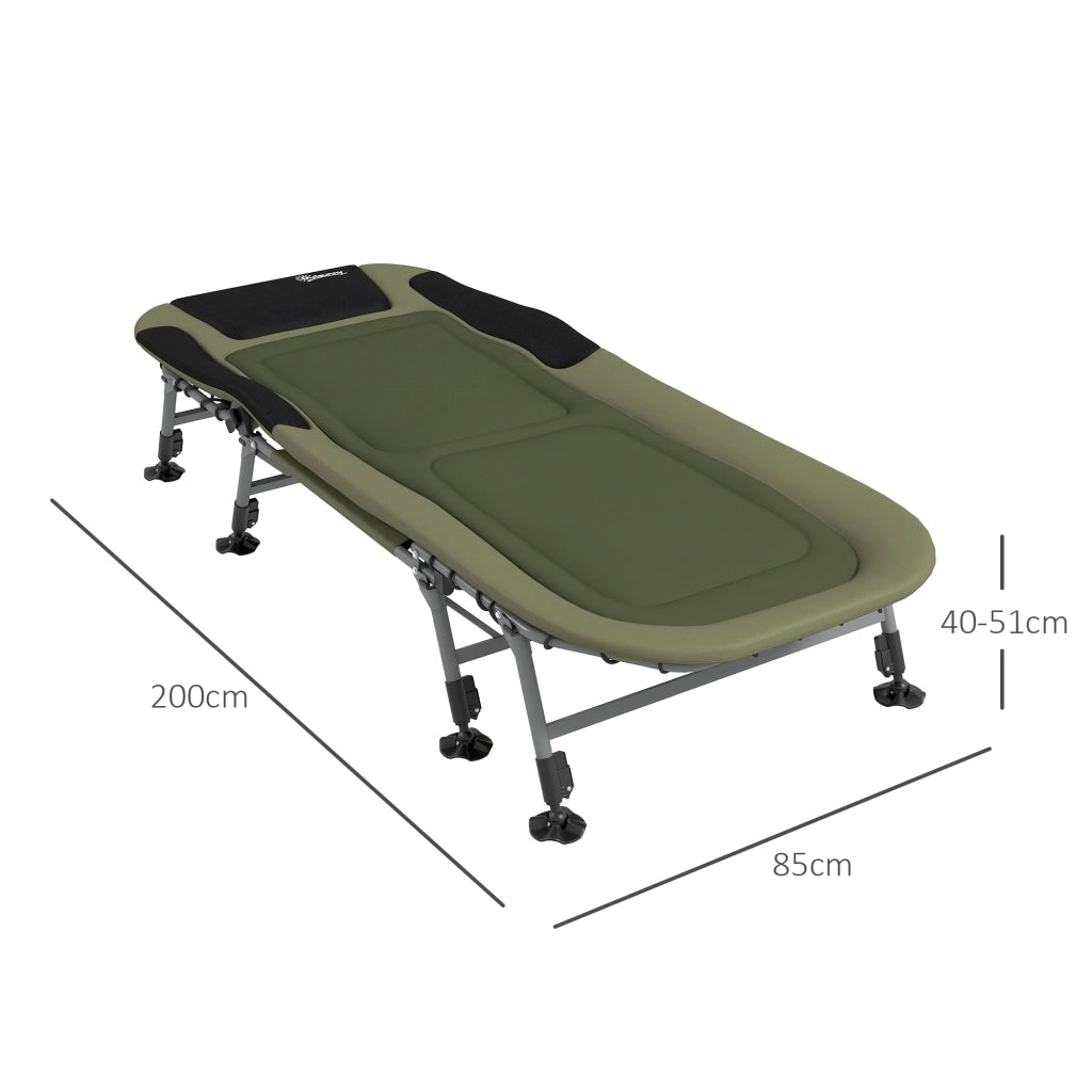 Letto da campo ¨C Minimal ¨C verde 200x85x40-55 cm
