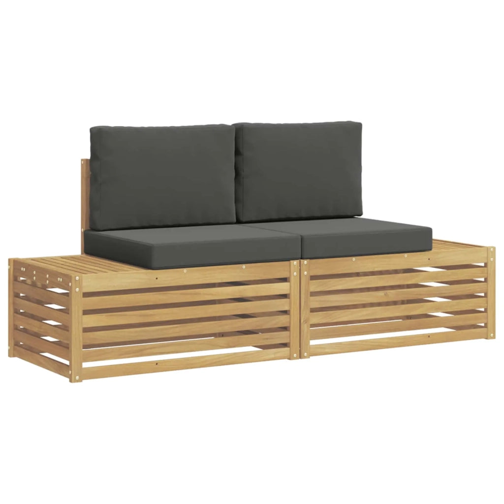 Divano da Giardino-Set divani 3 Pezzo 182,5 x 63 x 73 cm