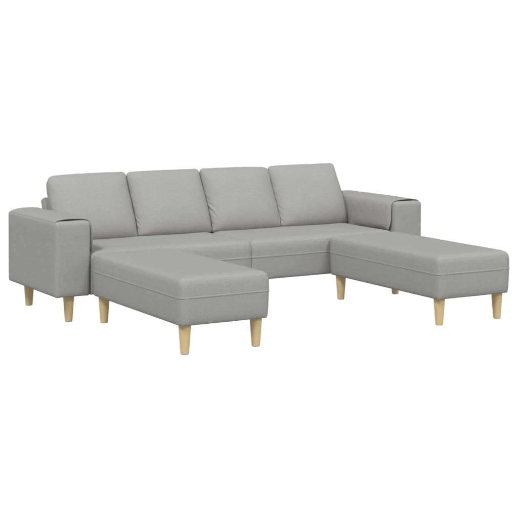 Divano per Soggiorno 3 pcs Grigio Nuvola 250 x 188 x 76 cm 3335120