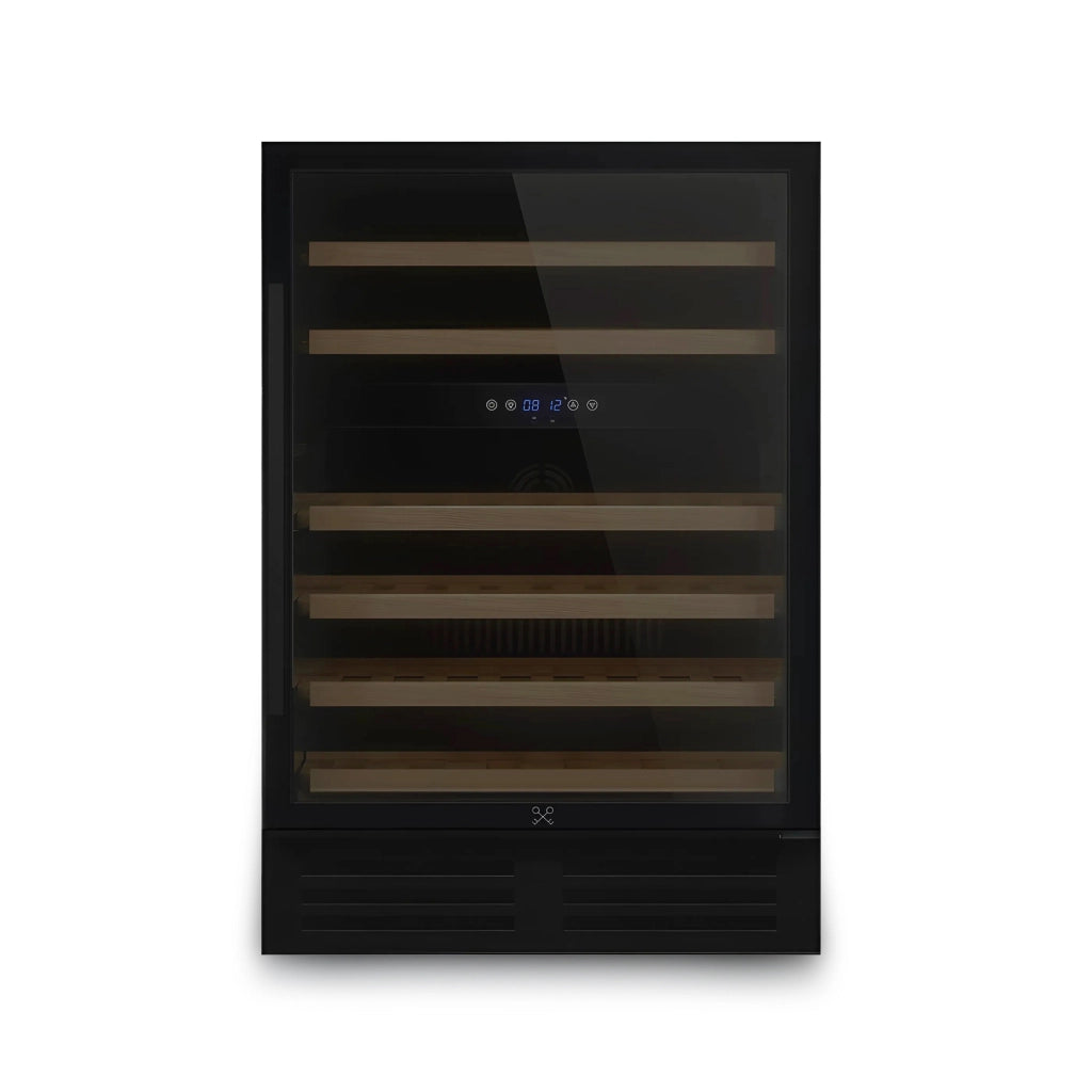 Cantinetta Vino CAVCEDB46 46 Bottiglie Dual Zone da incasso Nera