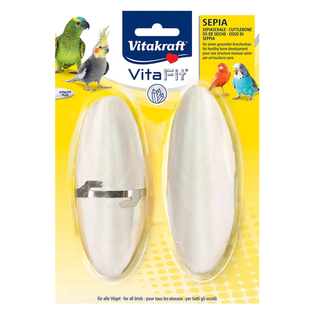 'OSSI DI SEPPIA' PER UCCELLI cf. 2 pz.  - VITAKRAFT