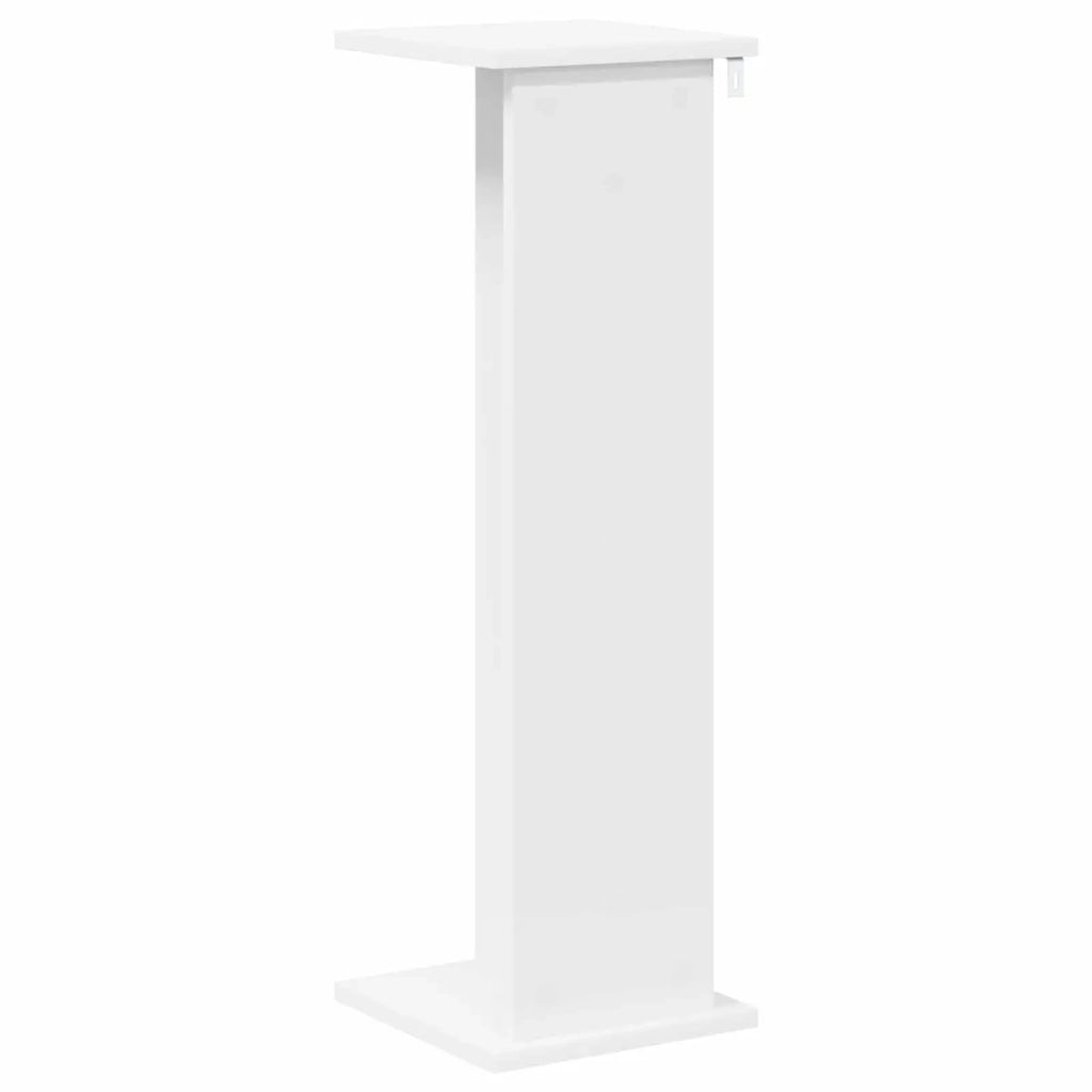 Supporto per piante 2 pz Bianco 25 x 25,5 x 80,5 cm 899643