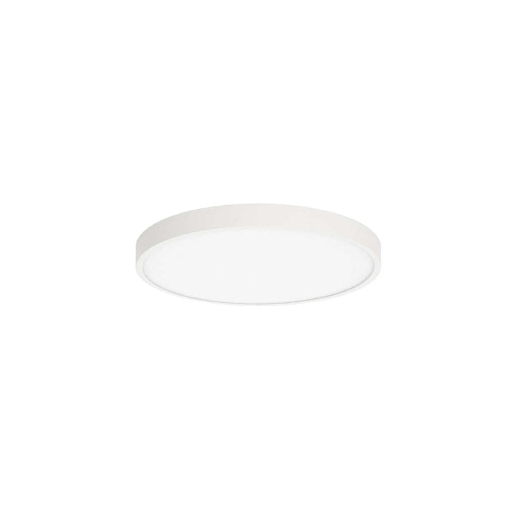 Plafoniera LED rotonda minimal bianca 30W 3000K Italux