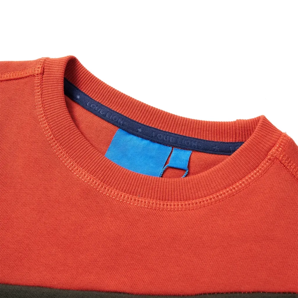 Felpa da Bambino Arancione 104