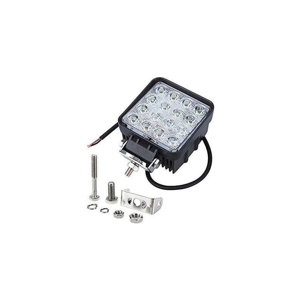 Trade Shop - Faro A Led Supplementare Per Auto Barca Camion Set Da 10pz 48w Lampada 12-24v -