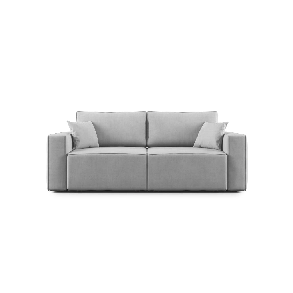 Morfeo Divano in tessuto impermeabile 180 cm  grigio chiaro