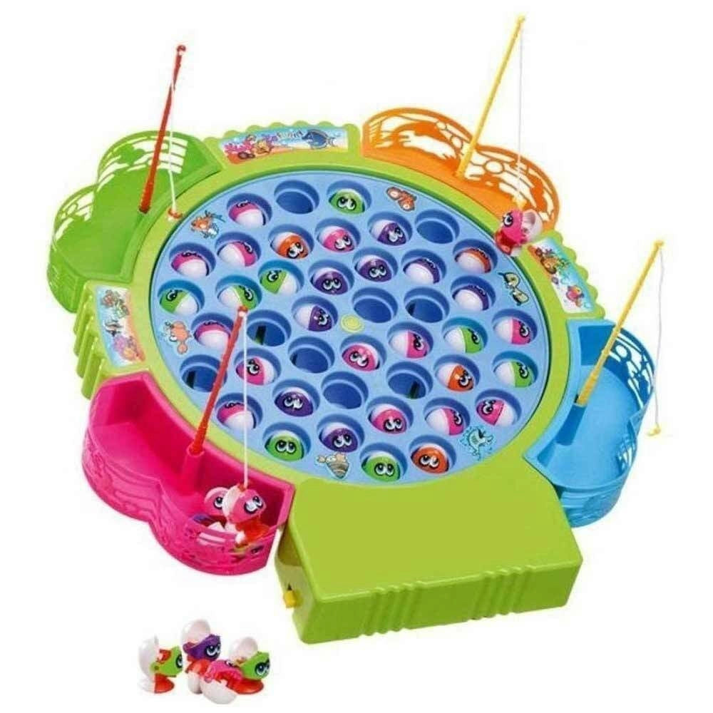 Trade Shop - Gioco Di Societa Da Tavolo Gioco Della Pesca Con 45 Pesciolini Fino 5 Giocatori -