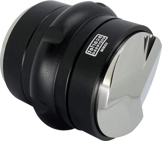 Distributore e Tamper Doppio Livellatore 2 in 1 per Carrello Espresso - 585 mm