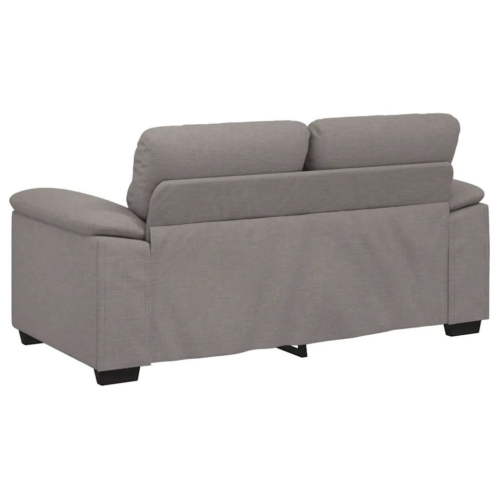 Divano a 2 Posti-Sofa 2 Posti Tortora 120 cm in Tessuto 411000
