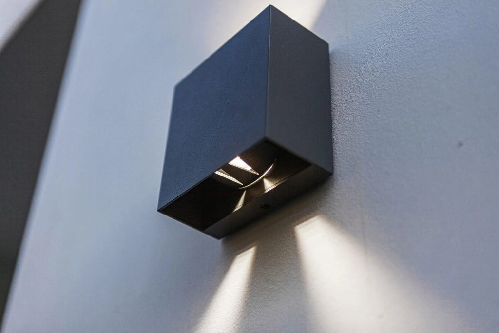 Applique esterna antracite orientabile LED 10W Gemini Lutec