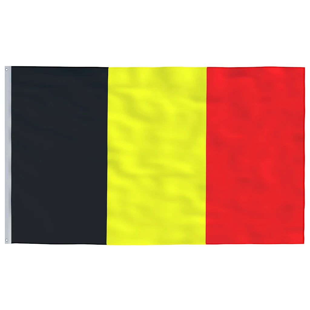 Asta e Bandiera Belgio 6,08 m Alluminio 3147087