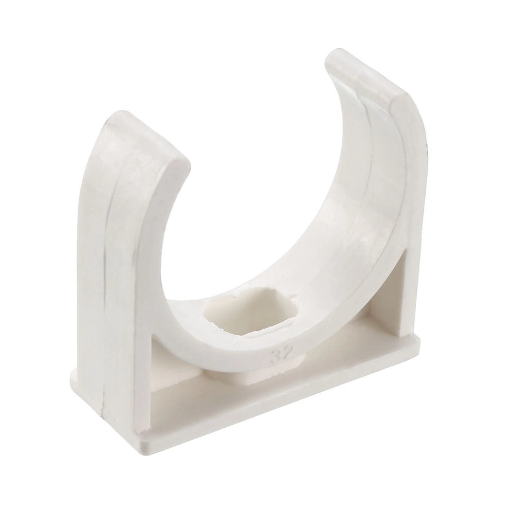 Aquariumline Staffa portatubo in PVC bianco Ø20mm
