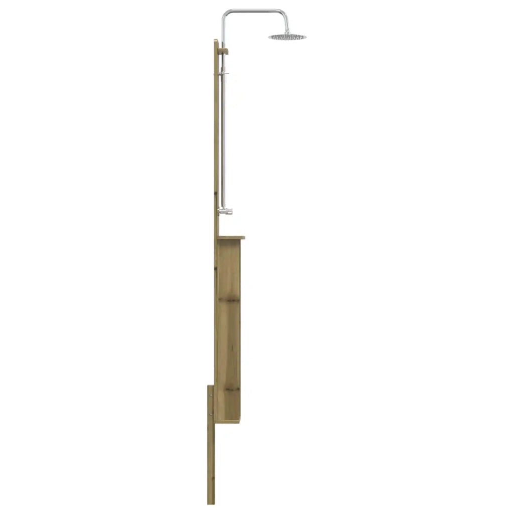 Doccia da esterno 246 cm Naturale 886355