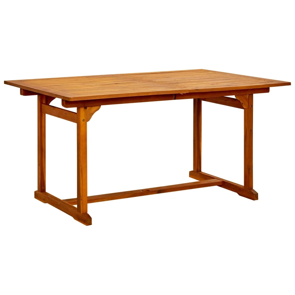 Set da pranzo da giardino 5 pezzi Naturale 3434499