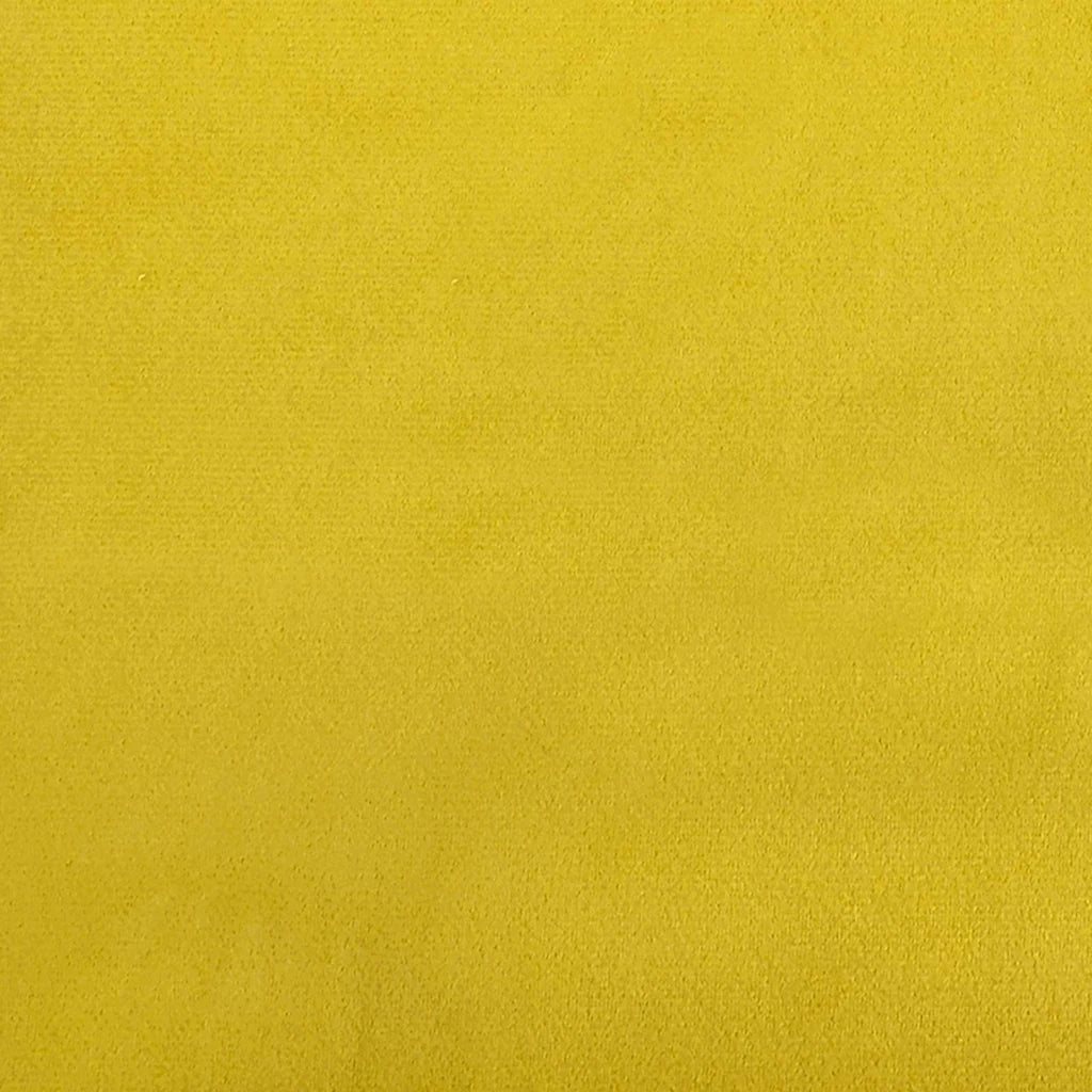 Cornice del letto ad angolo Giallo 90 cm x 200 cm Velluto 42016434