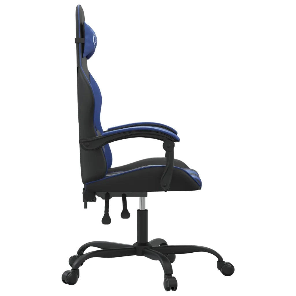 Sedia da Gaming Nera e Blu in Similpelle 3143890