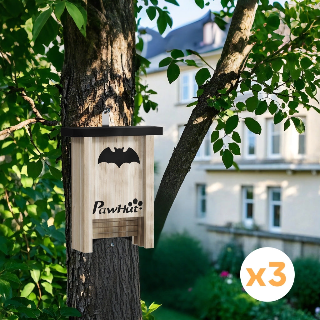 Set 3 Bat Box ¨C Minimal ¨C 18x6x22.5 cm