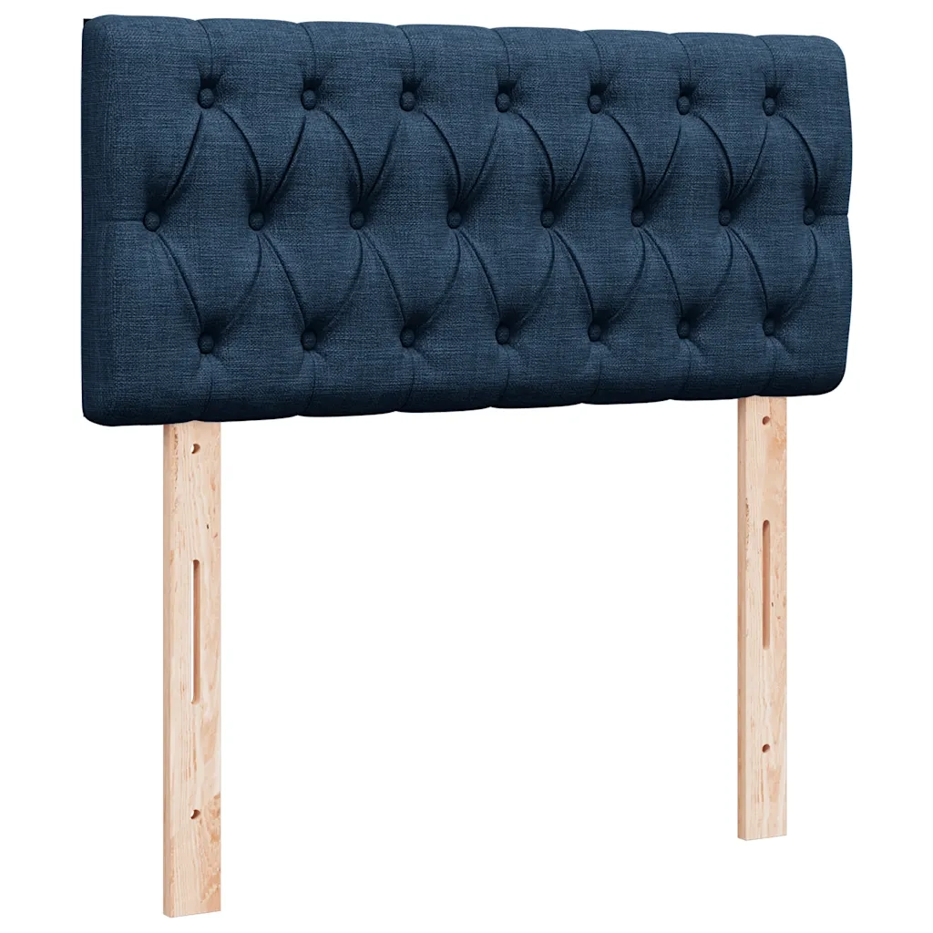Giroletto a Molle con Materasso Blu 90x200 cm inTessuto 3286576