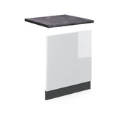 Vicco Pannello frontale Bianco lucido 60 cm , PL Antracite